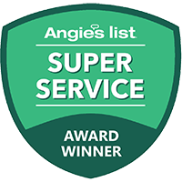 Angie's List Super Service Award Winner logo